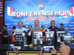 Satresnarkoba Polres Blitar Kota Ungkap 5 Kasus Narkoba, Sita Okerbaya dan Tangkap Tersangka