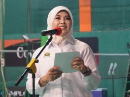 Mia Amiati Buka Kejuaraan Bulutangkis Piala Kajati Jatim 2024