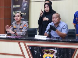 3 Remaja Tersangka Begal Diamankan Ditreskrimum Polda Jatim