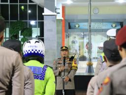 Polres Gresik Siap Amankan Wilayah Jelang Pelantikan Presiden RI 2024