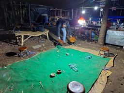 Polsek Bagor Gerebek Lokasi Judi Sabung Ayam, Sita Uang dan Alat Dadu