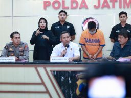 Direskrimum Polda Jatim Tetapkan Tersangka Kasus Kekerasan dan Pencabulan Anak Kandung