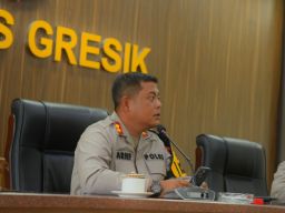 Antisipasi Hujan, Kapolres Gresik: Masyarakat Waspada dan Siaga