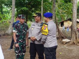 Kapolres Gresik dan Forkopimda Dampingi KASAD Resmikan Pipanisasi TNI Manunggal Air di Bawean