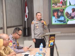 Dukung Ketahanan Pangan, Polres Bondowoso Gelar Pelatihan Kapolsek dan Bhabinkamtibmas