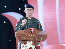 Polda Jatim Gelar Tasyukuran di HUT Korps Brimob Polri ke-79