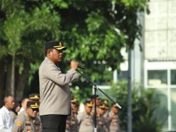 Kapolres Gresik Apresiasi Personil dan Masyarakat Ciptakan Suasana Kondusif Pemungutan Suara di TPS