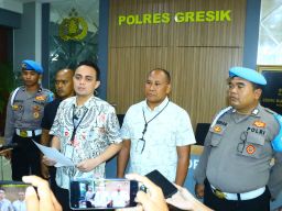 Satreskrim Polres Gresik Tetapkan Tersangka Mantan Kades Sekapuk Gelapkan Aset Desa