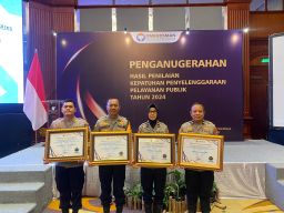 Polres Bondowoso Terima Penghargaan Pelayanan Publik dari Ombudsman RI