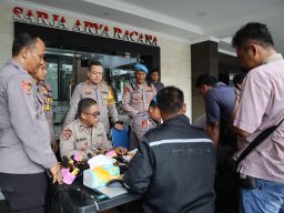Polres Tulungagung Cek Senpi Secara Berkala, Pembinaan dan Pengawasan Internal Polri