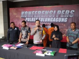 Satreskrim Polres Tulungagung Tangkap Dua Pelaku Pemerkosaan Perempuan Disabilitas