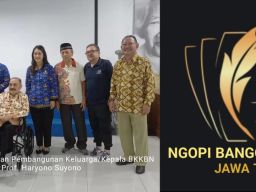 Ngopi Bangga Kencana Dukung BKKBN Jatim, Haryono Suyono Jadi Penasehat