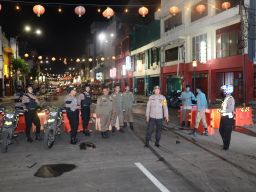 Polres Tanjung Perak Pasca Operasi Lilin Semeru Gelar Patroli KRYD