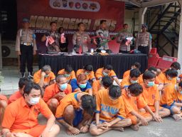 Operasi Pekat Semeru II, Satreskrim polres Tanjung perak Berhasil Mengamakan Puluhan Premanisme