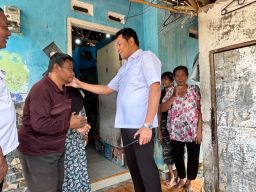 Bupati Sidoarjo Instruksikan Penanganan Cepat Bantaran Sungai Longsor di Prambon