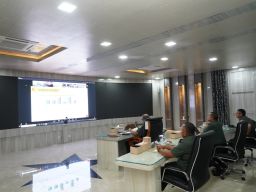 Pangdam V Brawijaya Ikuti Zoom Meeting Kasad Bahas Percepatan Operasional Satgas Jembatan TNI AD