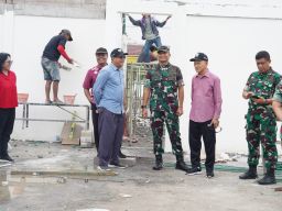 Danrem 084/Bhaskara Jaya Cek Progres Pembangunan KDKMP di Kutisari 