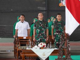 Pangdam V/Brawijaya Hadiri Penutupan Lomba Tenis Lapangan HUT Persit KCK Ke-80