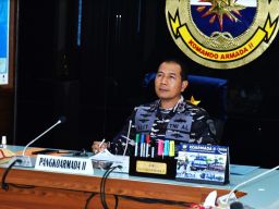 Pangkoarmada II Pimpin Paparan RGB Latma Joint Minex Pandu-26, Perkuat Kerja Sama TNI AL–RSN