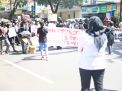Aksi UNRAS Gabungan Mahasiswa di Malang Kota Dibubarkan Langgar Prokes