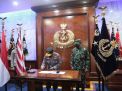 Kapolri Listyo Sigit Silaturahim ke KSAL Laksamana TNI Yudo Margono