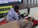 Polres Gresik Gelar Baksos Donor Darah Sambut HUT Bhayangkara ke-75