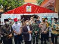Kapolres Gresik Dampingi Bupati Launching Posko PPKM Darurat Covid-19