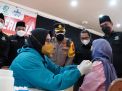 Polres Sidoarjo Kejar Target Vaksin dengan Gandeng Komunitas