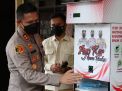 Polresta Malang Kota Luncurkan Dispenser Masker Pertama di Indonesia