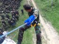 Siswa Dikmata TNI AL Angkatan ke-42 TA. 2022 Latihan Rappeling