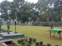 Dandim 0610 Sumedang Pimpin Upacara Korps Raport di Makodim