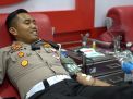 Satlantas Polres Gresik Gelar Donor Darah Peduli Sesama