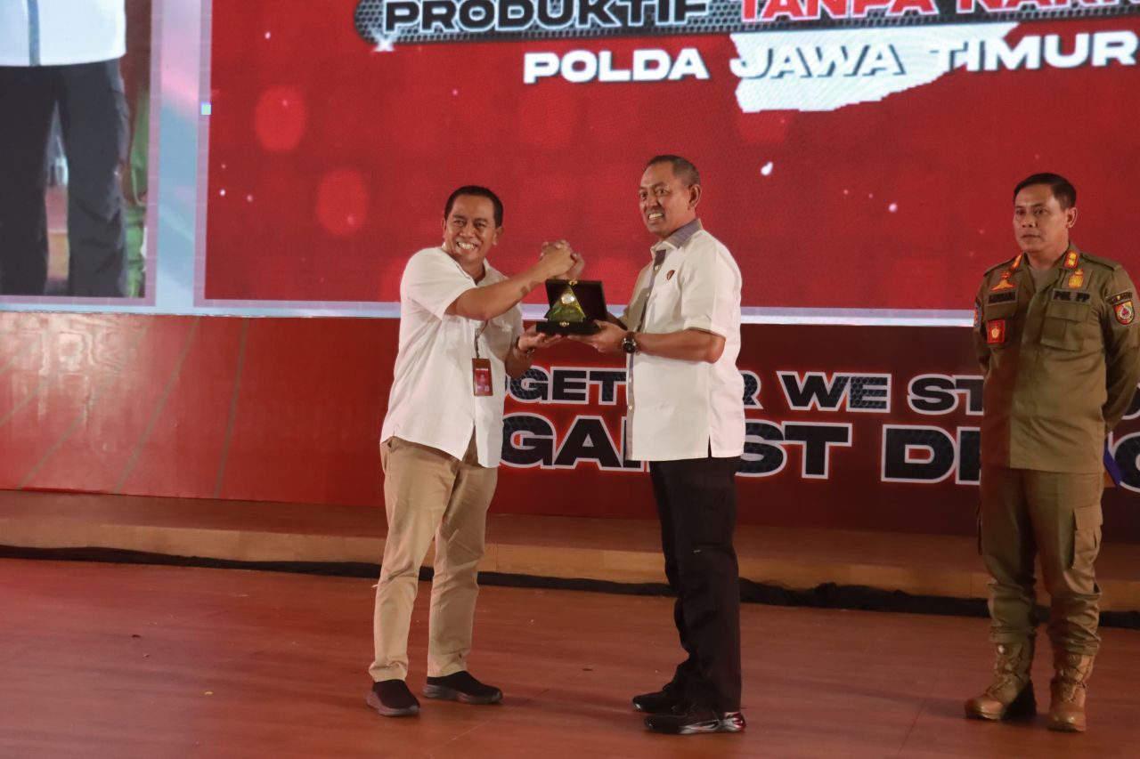 Dirnarkoba Polda Jatim Kombespol Robert Da Costa Gelar Road Show Gerakan Anti Narkoba