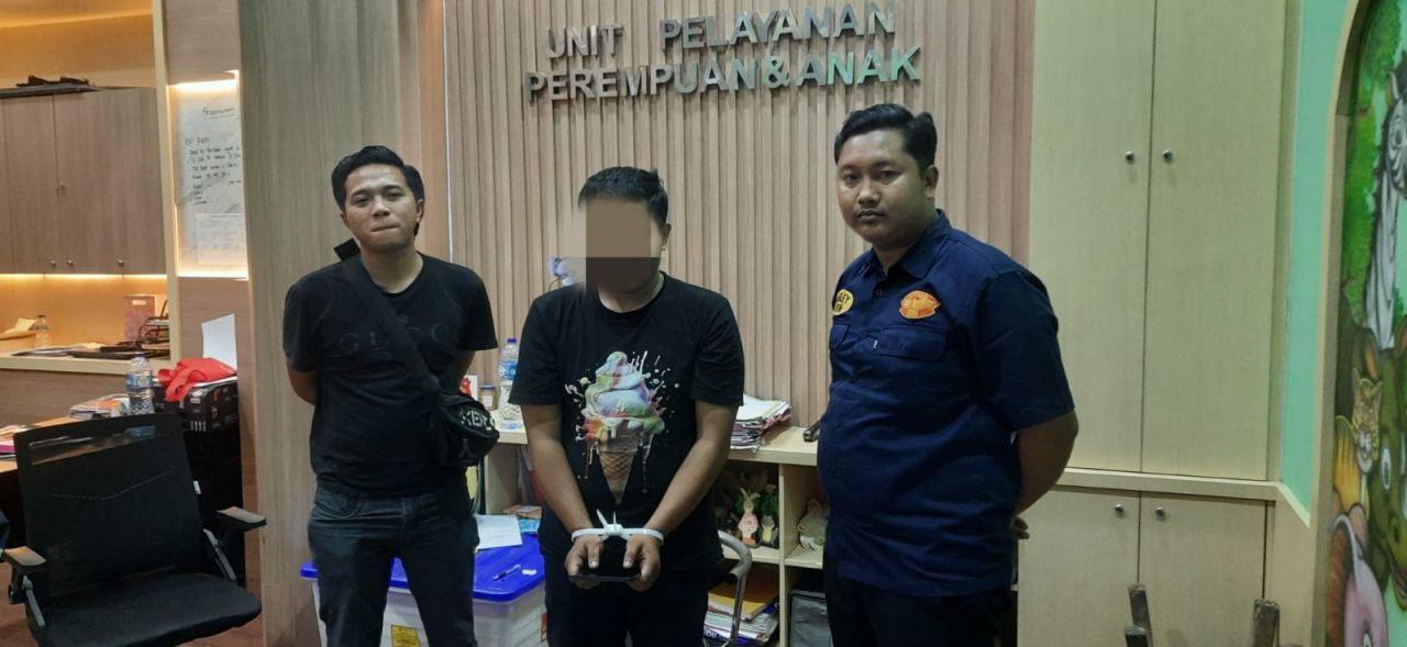 Polisi amankan tersangka beserta barang buktinya