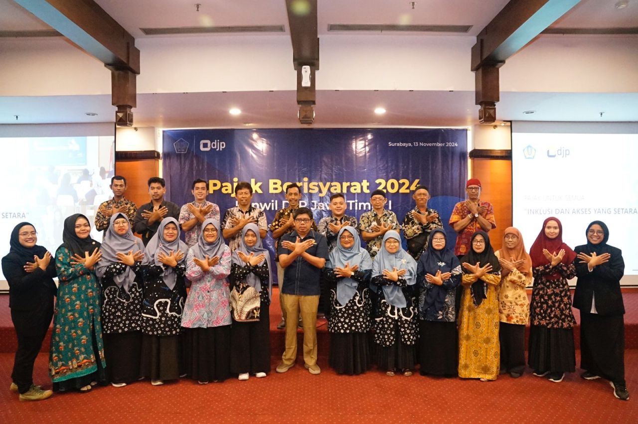 Kanwil DJP Jatim I bersama GERKATIN sosialisasi Pajak Berisyarat