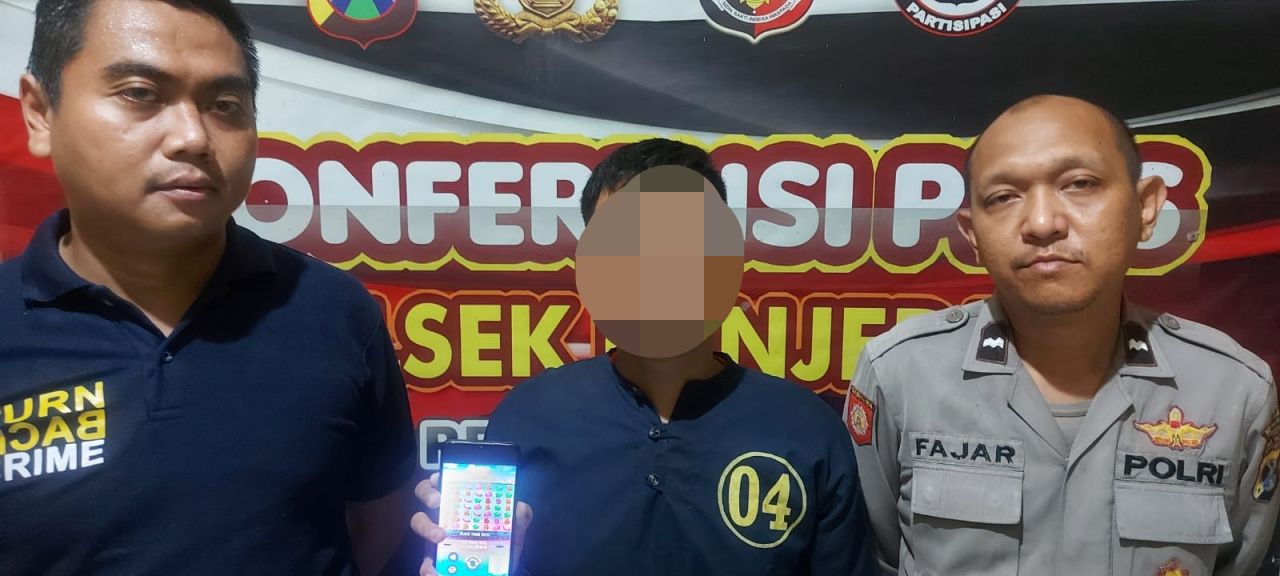 Polisi tangkap pelaku judol beserta barang buktinya