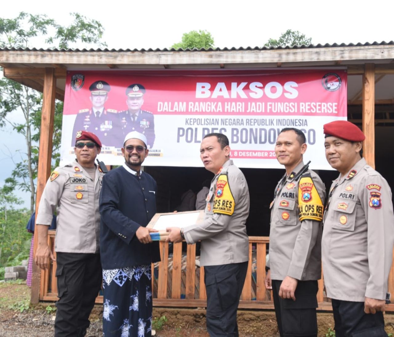 Peringati HUT Satreskrim ke-77, Polres Bondowoso Gelar Baksos di Desa Terpencil