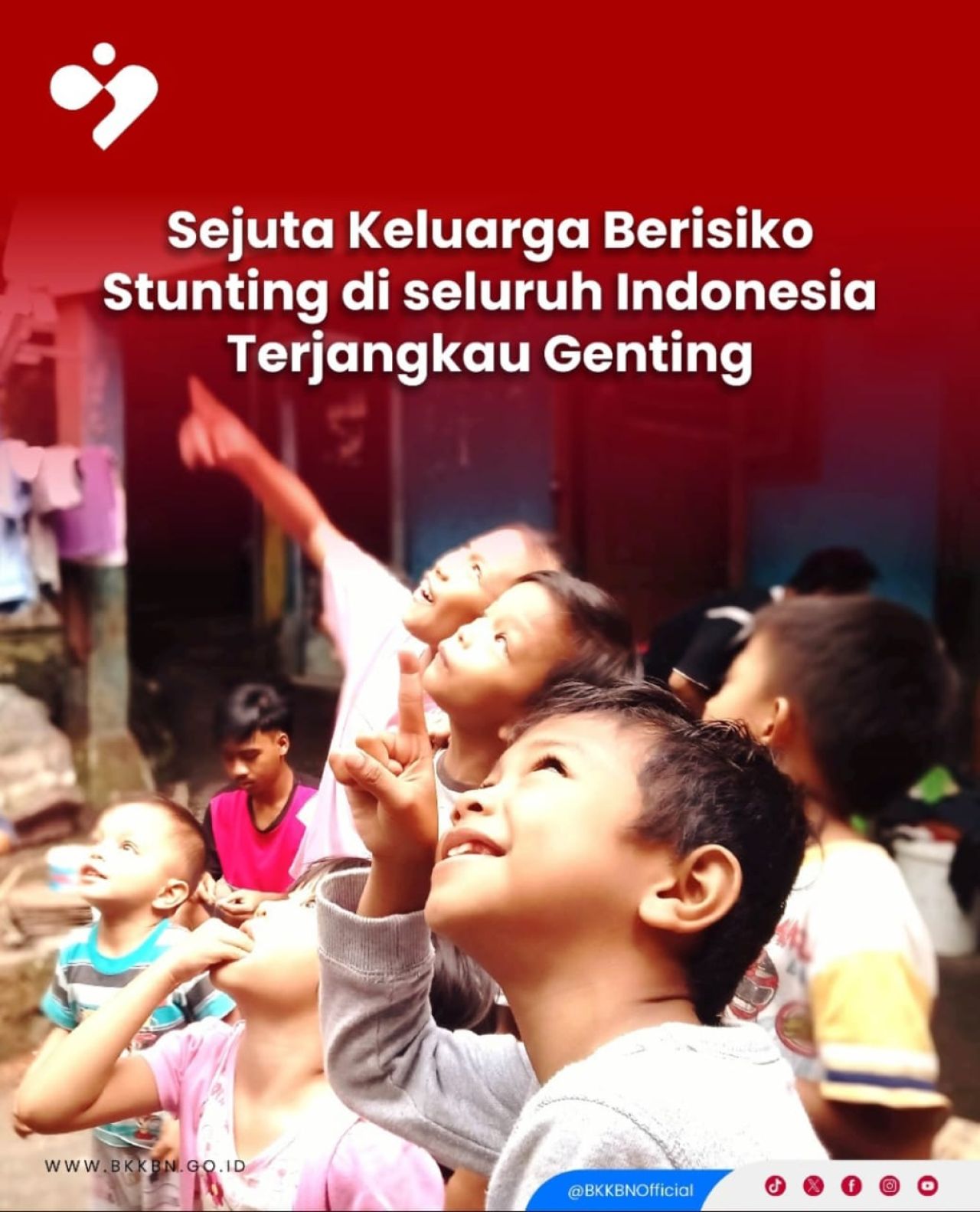 Balita di Indonesia Alami Stunting, Kemendukbangga Luncurkan Genting