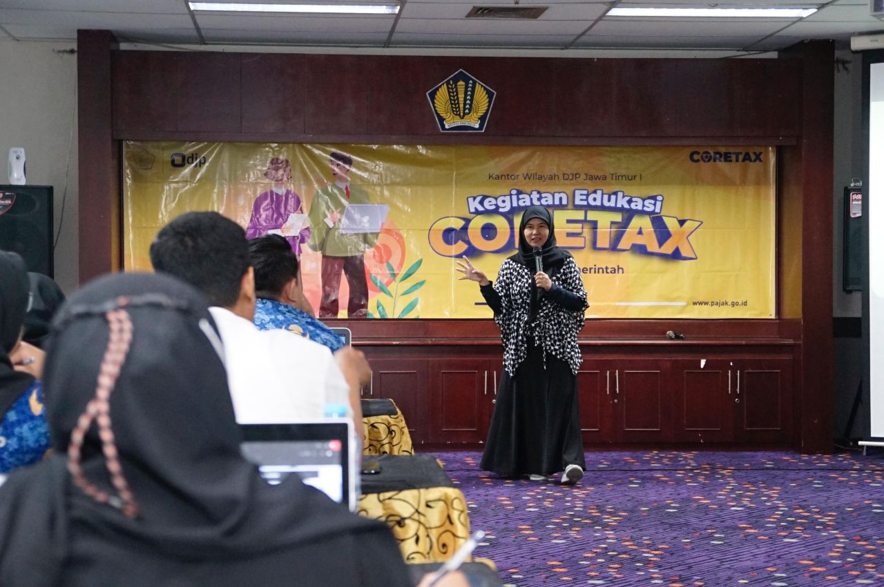 Kanwil DJP Jatim I Sosialisasi Sistem Coretax ke Wajib Pajak