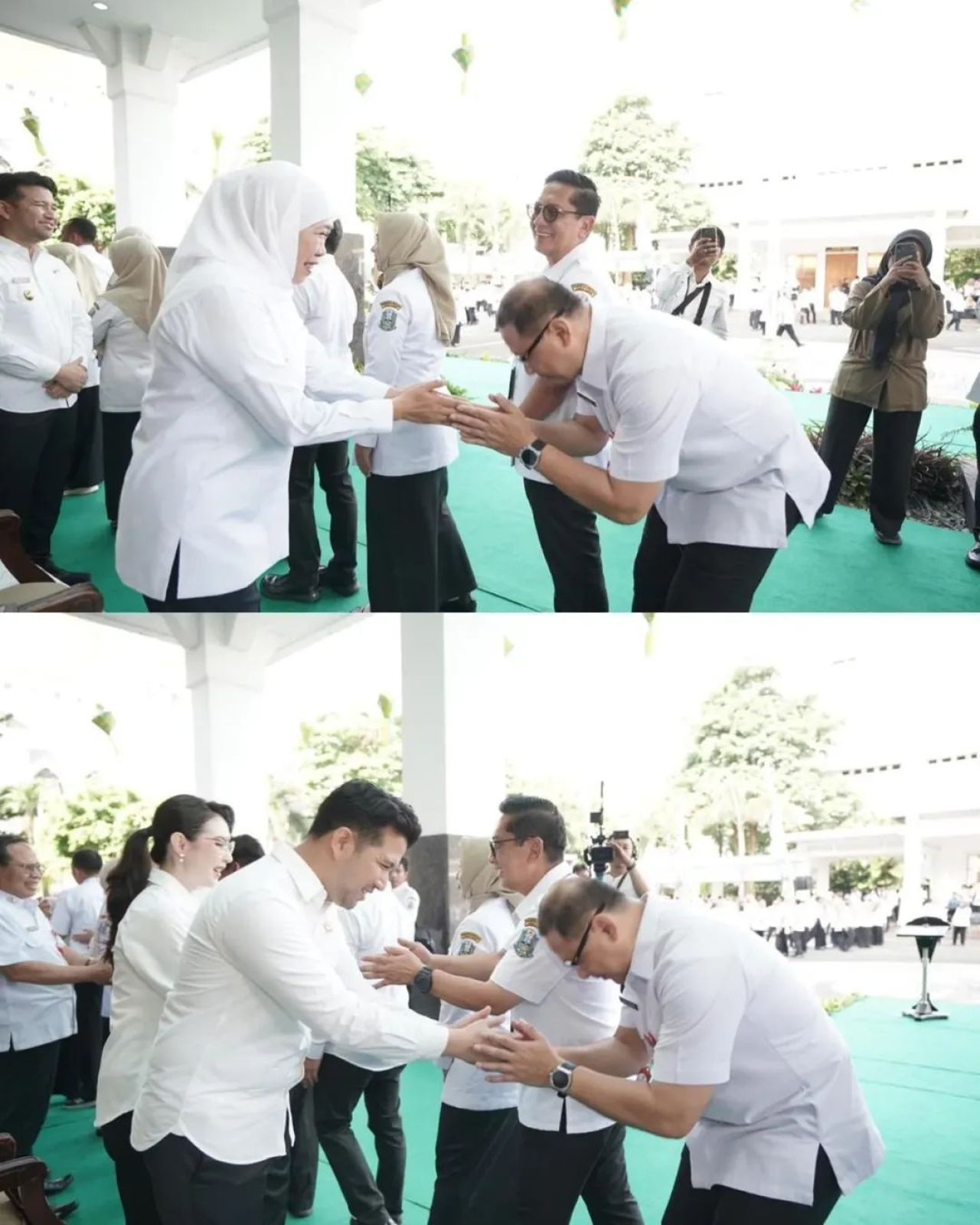 Suasana Hangat dan Penuh Kekeluargaan Warnai Apel Pagi ASN Pemprov Jawa Timur Pasca Libur Panjang