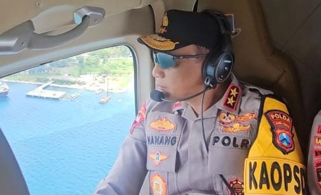 Kapolda Jatim Laksanakan Patroli Udara Pastikan Arus Balik Lebaran 2026 Tetap Aman dan Kondusif