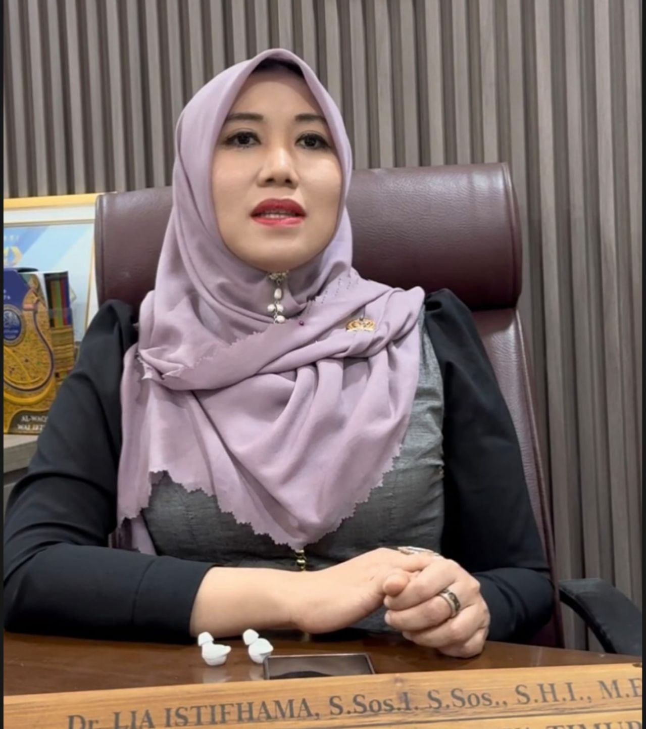 Lia Istifhama Apresiasi Peran Strategis Muslimat NU di Harlah ke-80