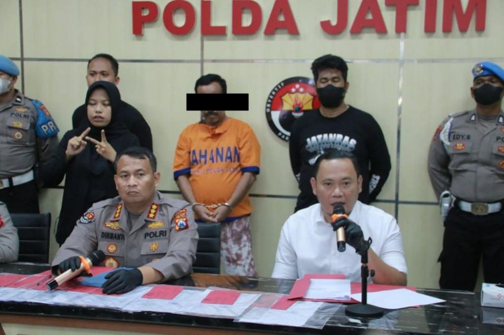 Ditreskrimum Polda Jatim Ungkap Kasus Perampokan Rumdis Walikota Blitar