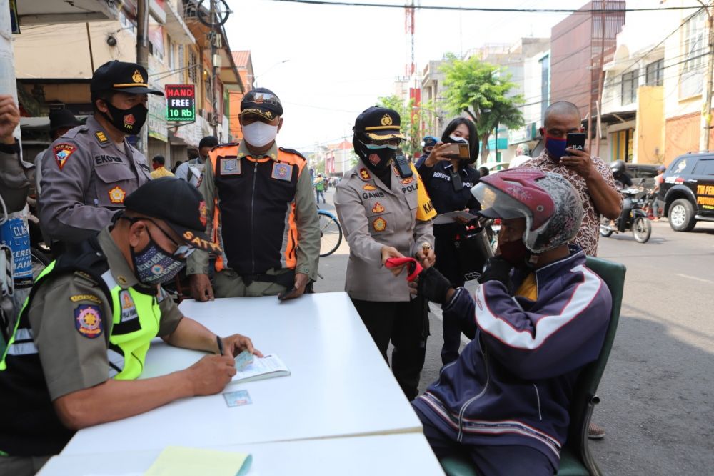 Kapolres Tanjung Perak Gelar Ops Yustisi