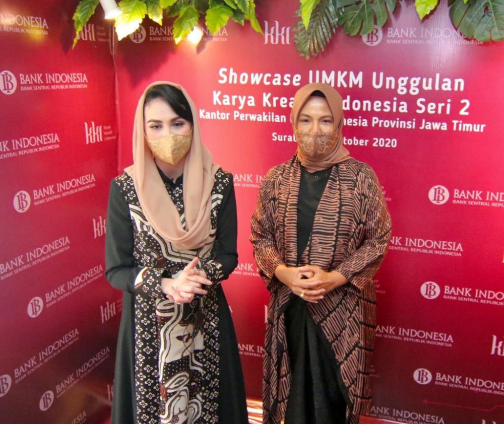 Arumi Hadiri Showcase KKI, Apresiasi BI Regional Jatim Dampingi UMKM