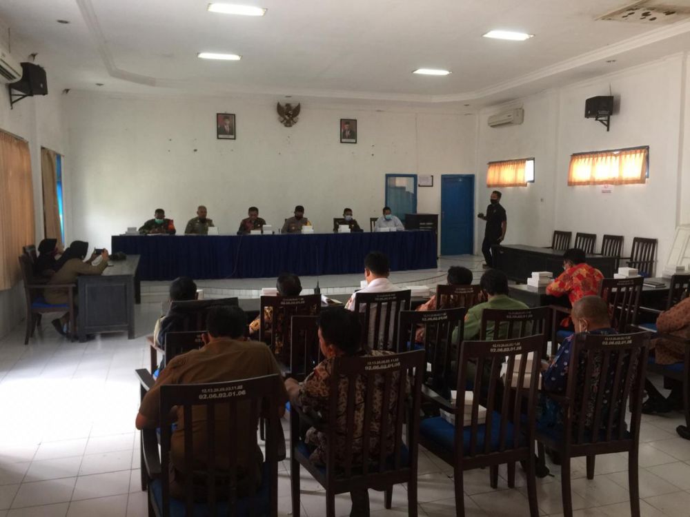 Hasil Rapat Evaluasi Ops Yustisi Kabupaten Sampang