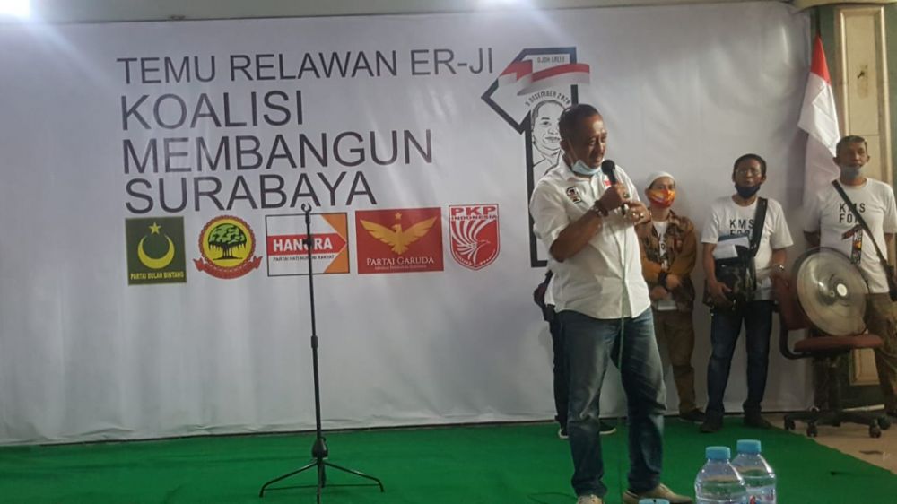 Temu Relawan Er-Ji Koalisi Membangun Kota Surabaya
