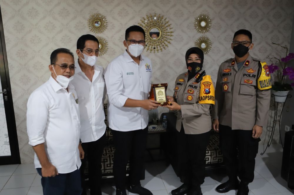 Pengurus Kadin Surabaya Silaturahim ke Polres Tanjung Perak