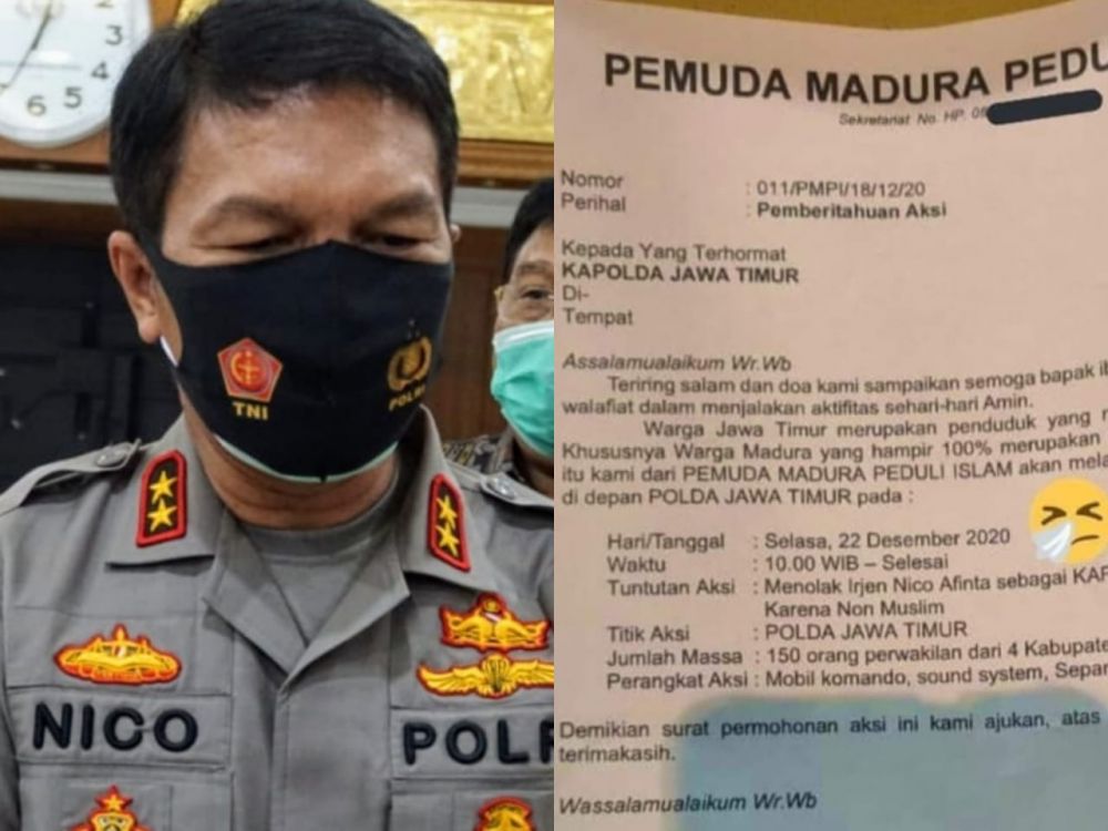 Kapolda Jatim Irjen pol Nico Afinta