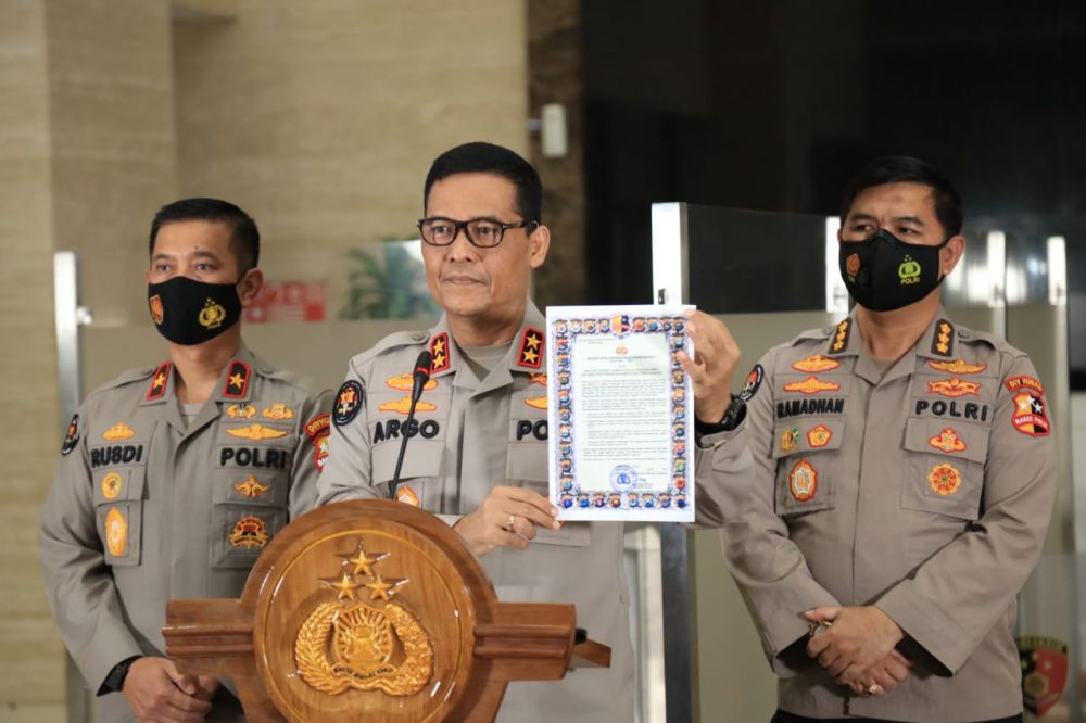 Kadiv Humas Polri Irjen pol Argo Yuwono